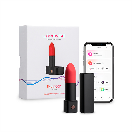 Mini Vibrador Exomoon Controlado por APP Global by Lovense