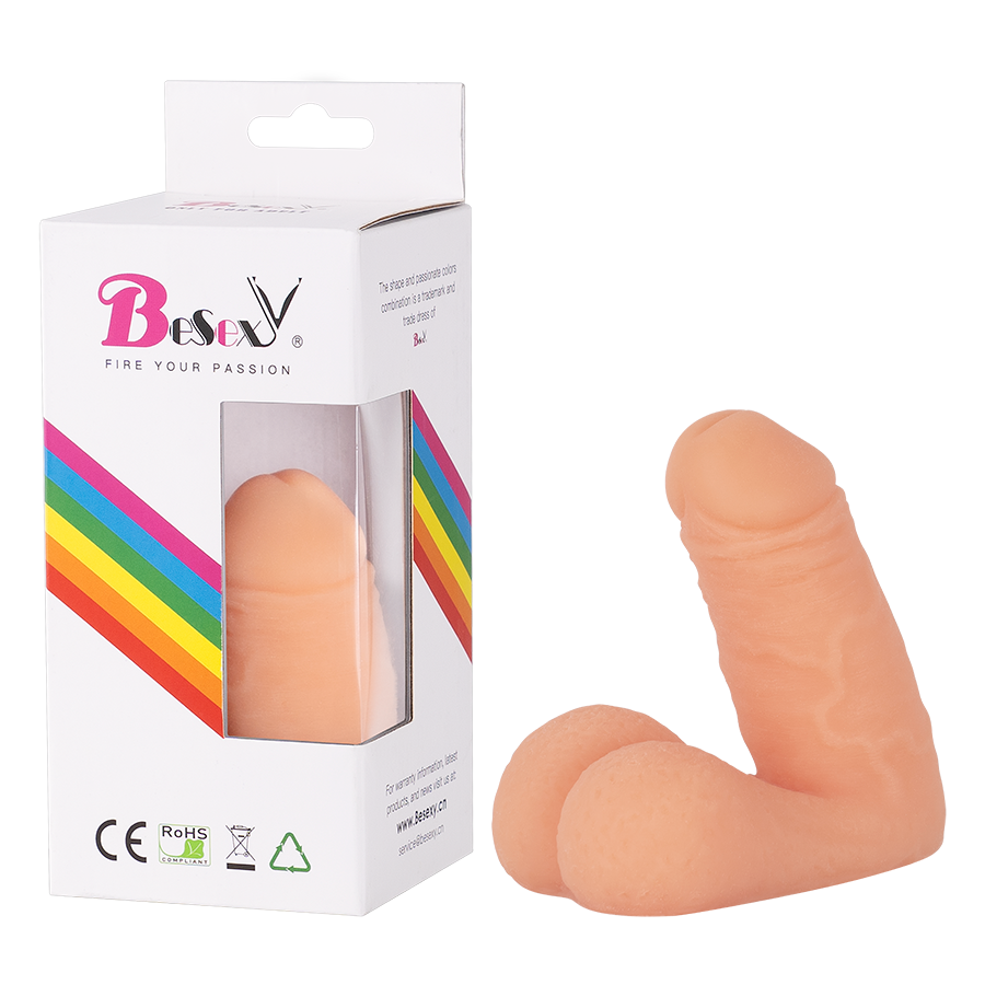 Dildo Small Realistic Flesh 3