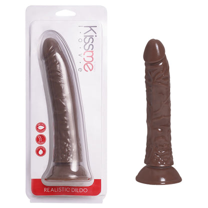 Dildo Realistic Brown 8.26''