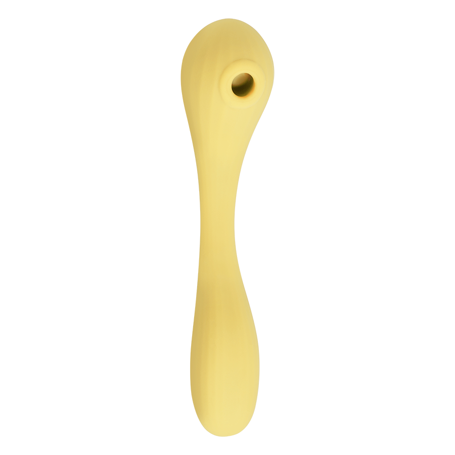 Estimulador Clitorial y Vibrador Punto G con APP Magic Bobi Yellow