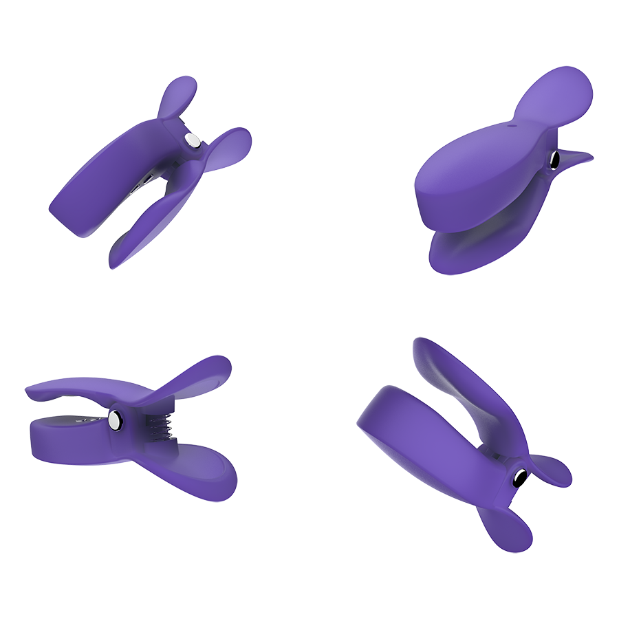 Estimulación Doble Love Breast Clip