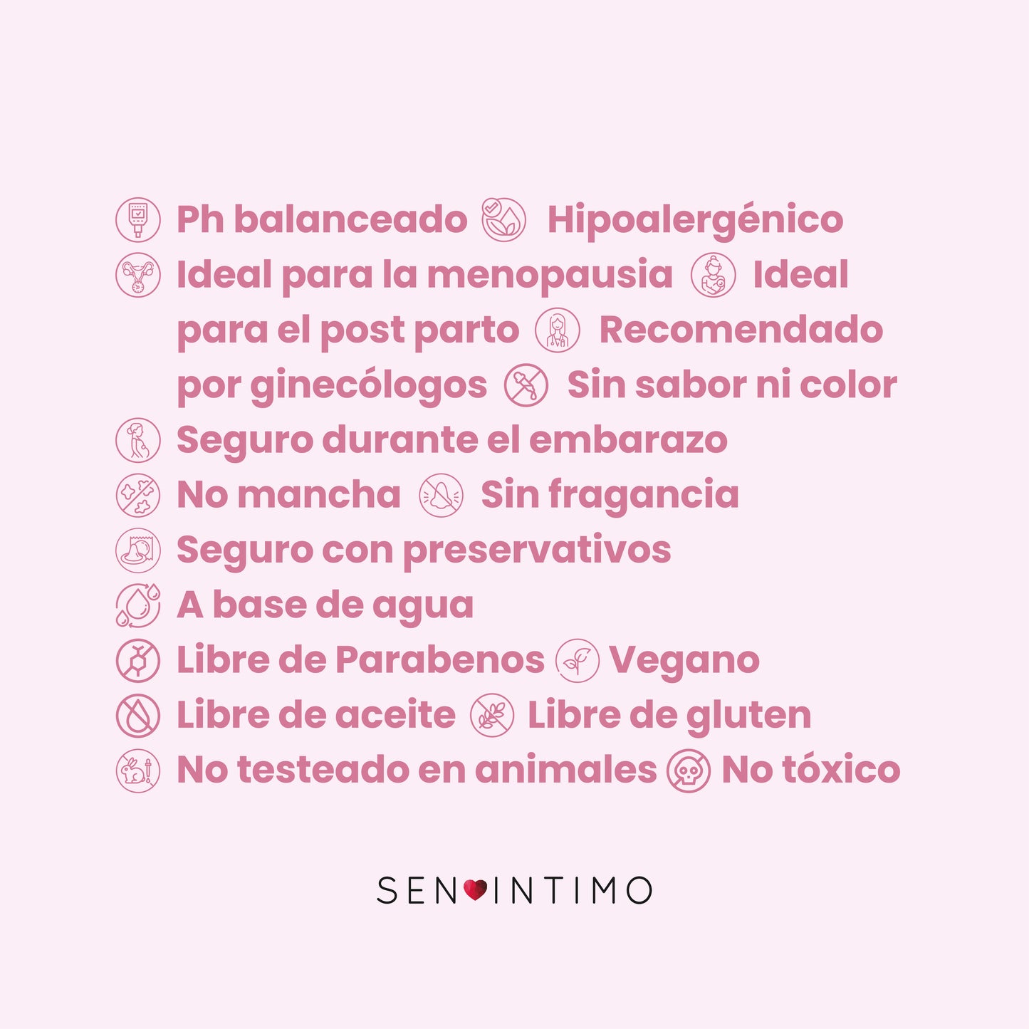 Lubricante Neutro con Ácido Hialurónico y Aloé x 10 ml by Sen Ìntimo