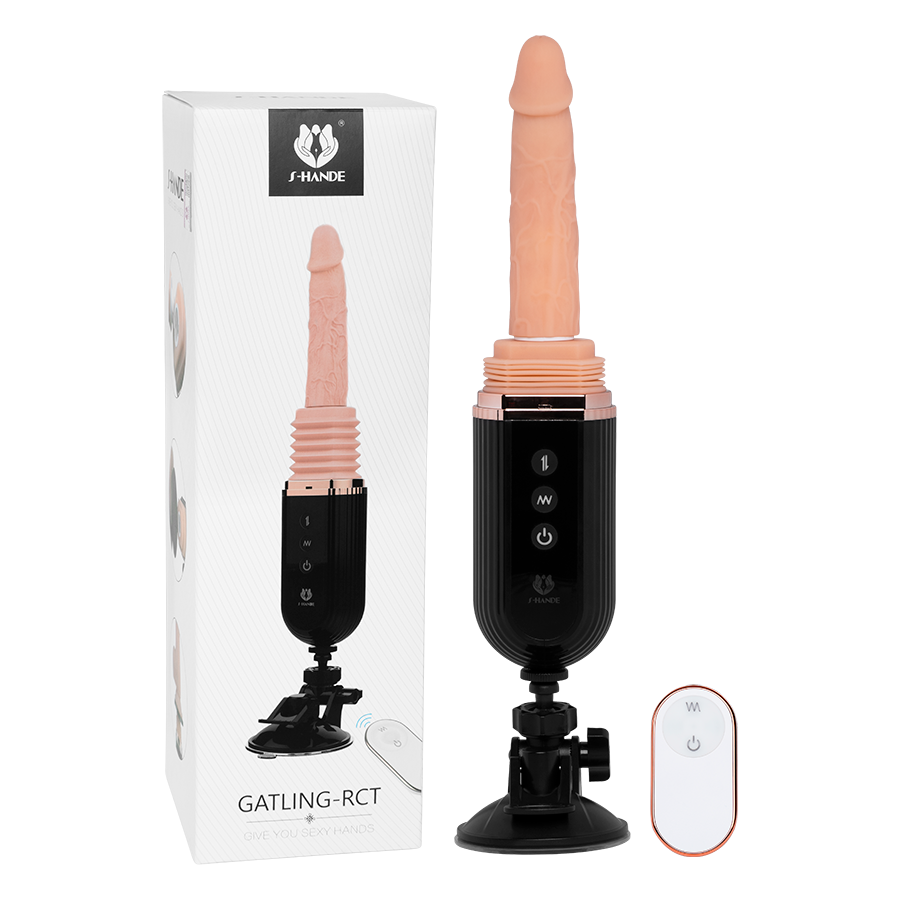 Vibrador Control Remoto Gatling