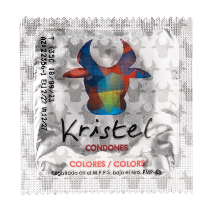 Condón Kristel Colores Surtidos x 1 Unidad