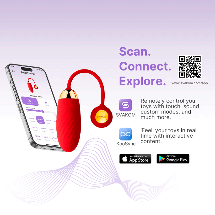 Bala Vibradora Ella NEO Roja Controlada por APP Global By Svakom