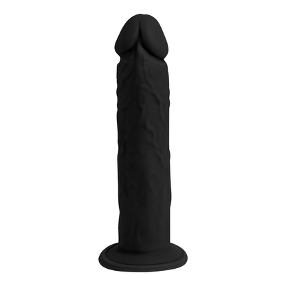 Premiun Silicone Dildo Hyperrealistic Talla L Black