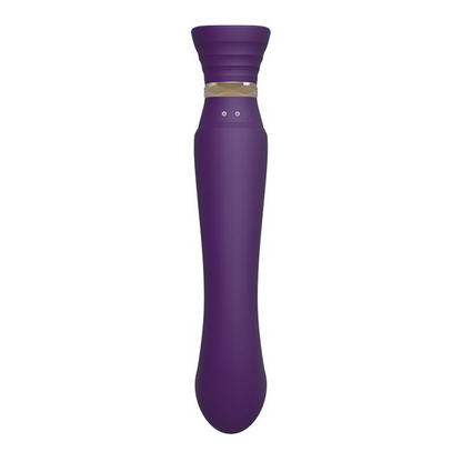 Set Vibrador de Lujo Queen Twilight Purple Controlado por APP Bluetooth by ZALO