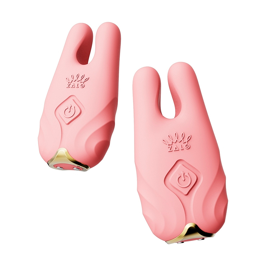 Pinzas Para Pezones y Clitoris de Lujo Nave Coral Pink Controlado por APP Global by ZALO