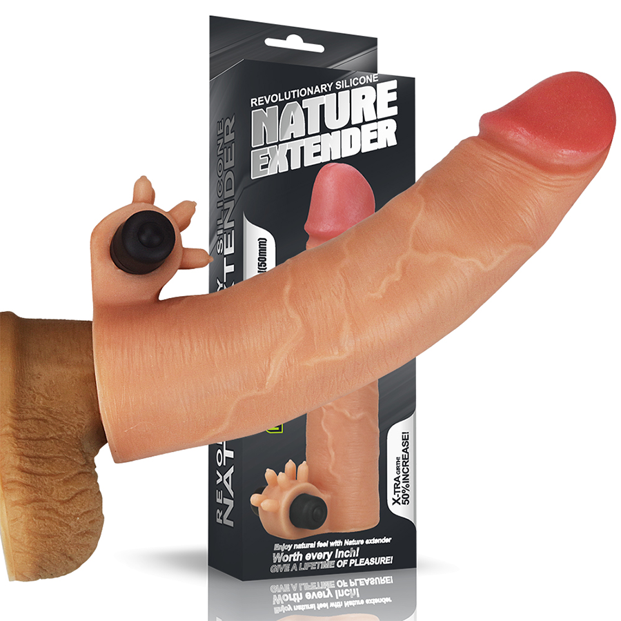 Dildo Vibrador 2''  Silicona Natural