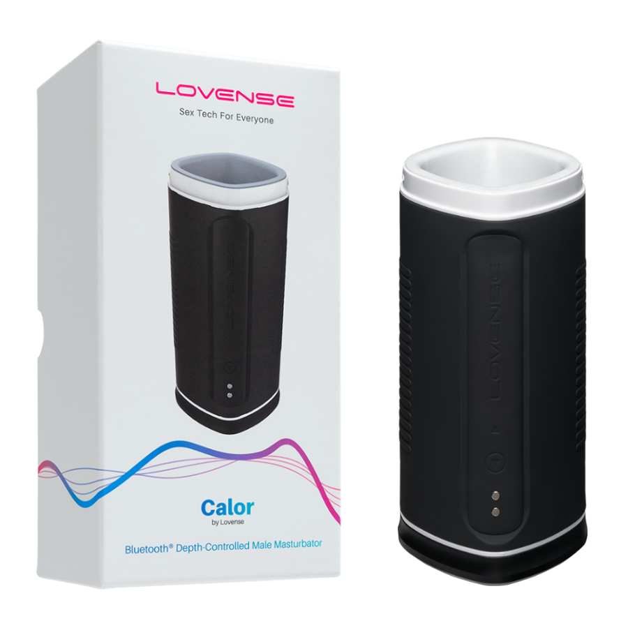 Masturbador Vibrador Calor Controlado por APP Global by Lovense