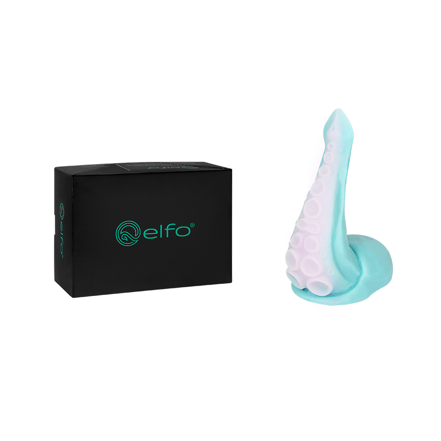 Dildo Mediano Kraken Rosa Celeste