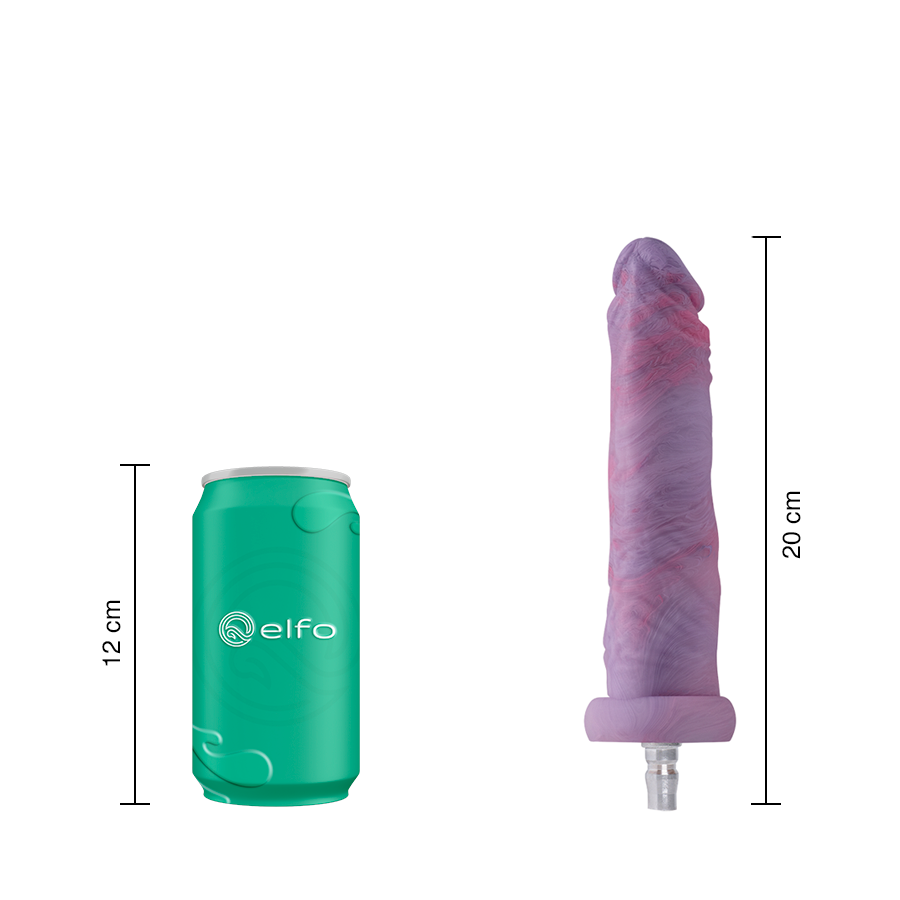 Dildo Jax Morado Compatible Con Lovense Machine