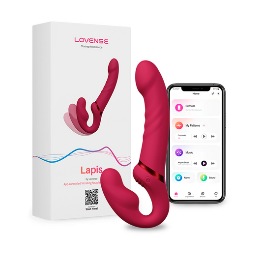 Arnés Vibrador Lapis Controlado por APP by Lovense