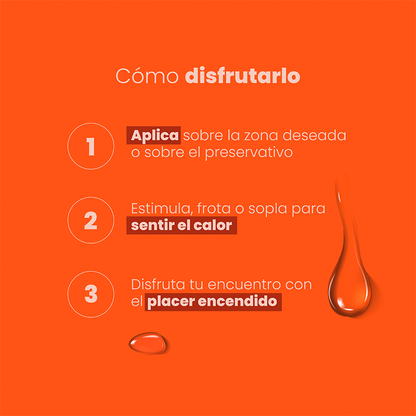 Lubricante Íntimo Caramelo Sensación Caliente x 30 ml by Sen Íntimo