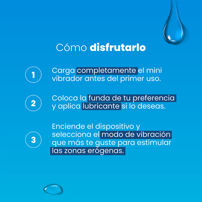 Kit Mini Vibrador Labial Sen Intimo