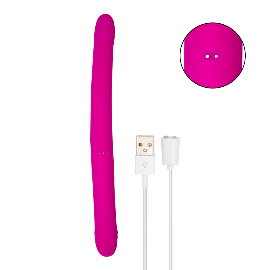 Vibrador Doble Penetración Barnett Pink