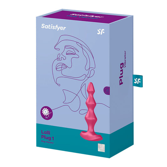 Plug Anal Lolli 1 Satisfyer Vinotinto