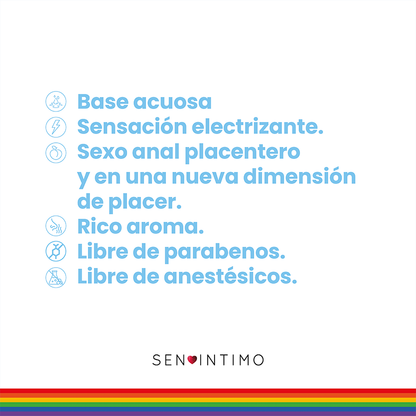 Lubricante Íntimo Anal Electrizante x 30 ml by Sen Íntimo