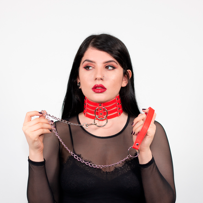 Gargantilla Fetish Roja