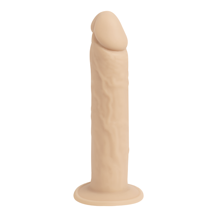 Premiun Silicone Dildo Hyperrealistic Talla L Caramel