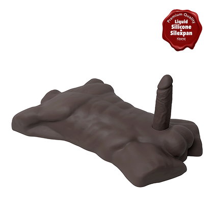 Premiun Silicone Realistic Male Torso de Dildo Intercambiable