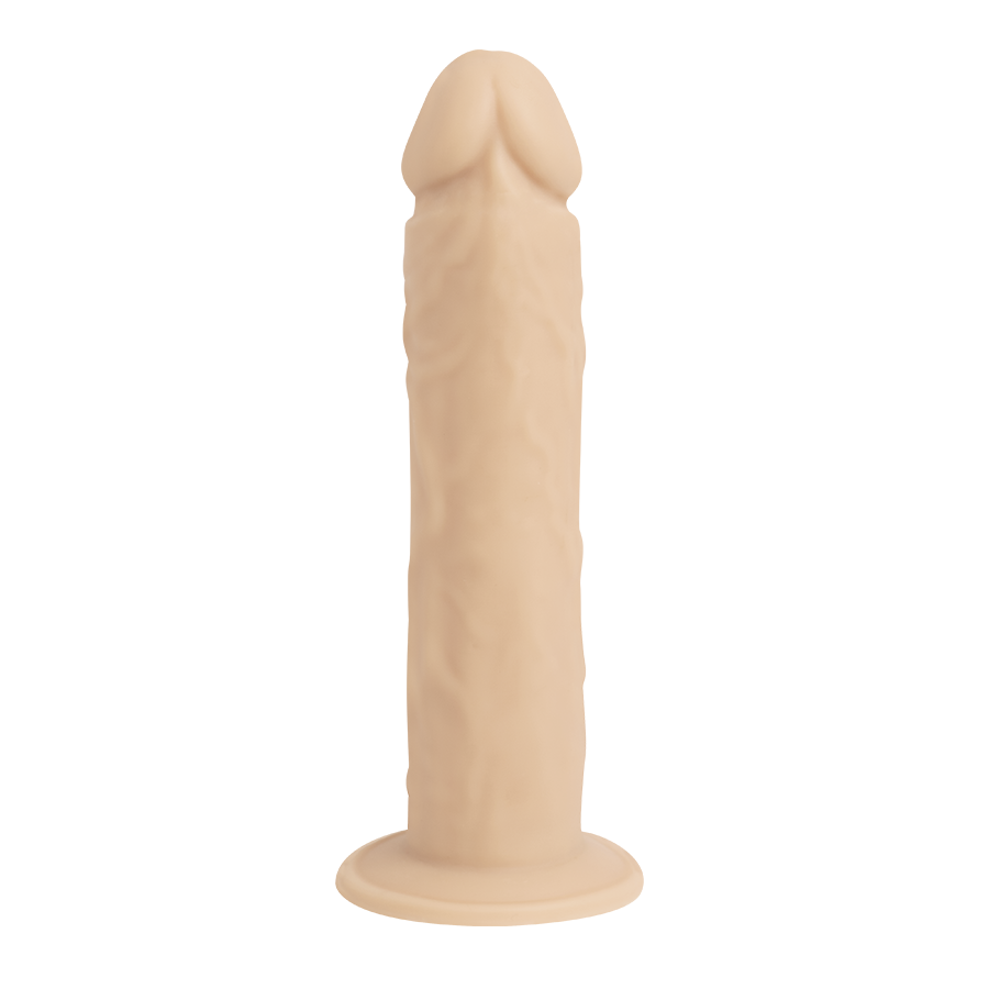 Premiun Silicone Dildo Hyperrealistic Talla L Caramel