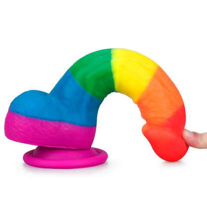 Dildo Prider Rainbow 8''