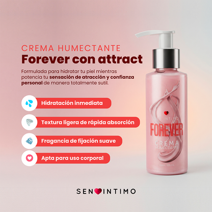 Crema Humectante con Phermonas Forever X 125 mL Sen Intimo
