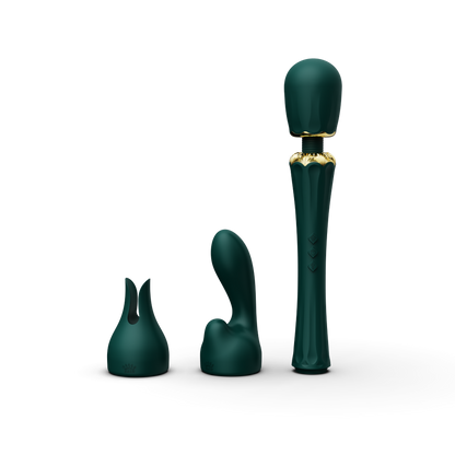 Vibrador de Lujo Kyro Turquoise Green