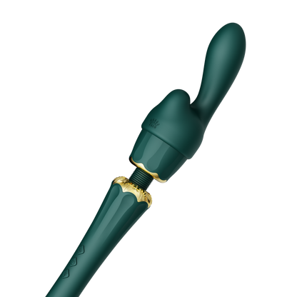 Vibrador de Lujo Kyro Turquoise Green