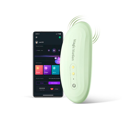 Vibrador Estimulador Clitorial Magic Nyx Controlado por APP Global