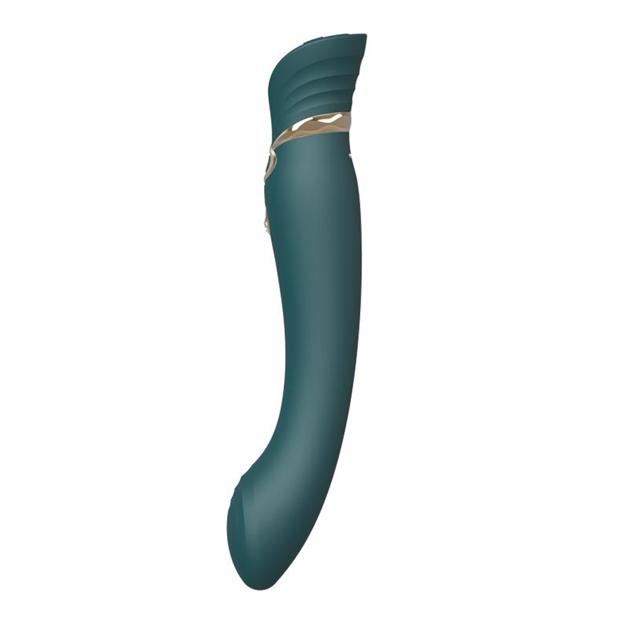 Set Vibrador de Lujo Queen Jewel Green Controlado por APP Bluetooth by ZALO