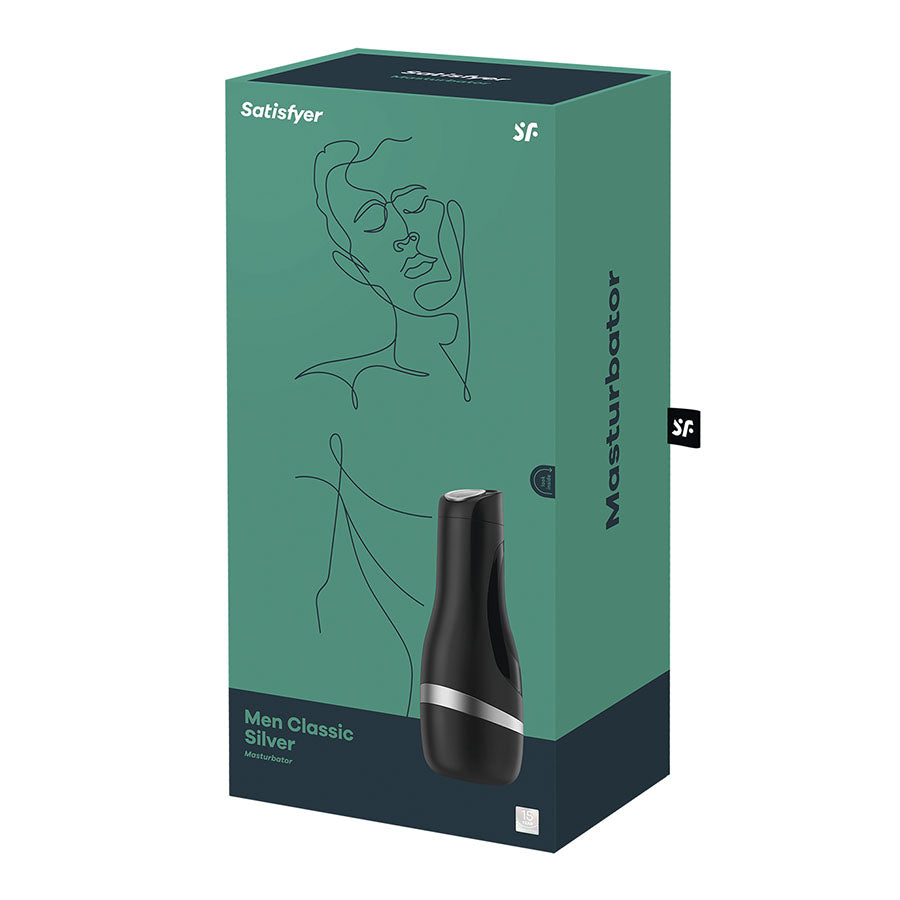 Masturbador Satisfyer Men Classic Plateado